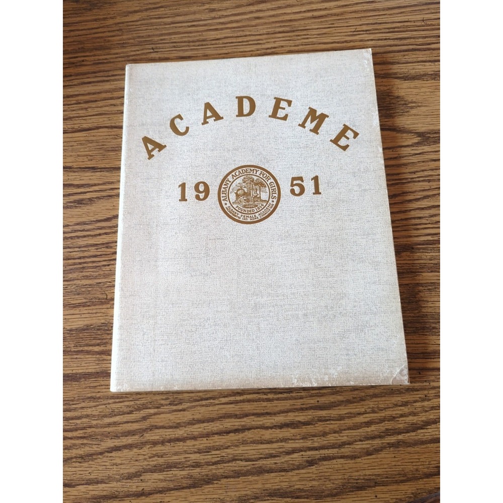 1951 Yearbook Albany Academy For Girls The Academe New York Vintage